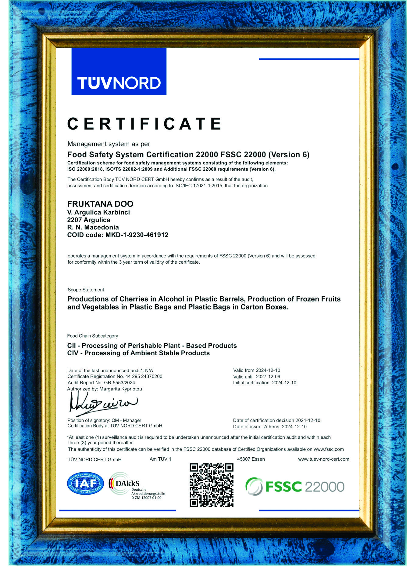 FRUKTANA DOO CERTIFICATE FSSC V6-EN_page-0001 FRAME